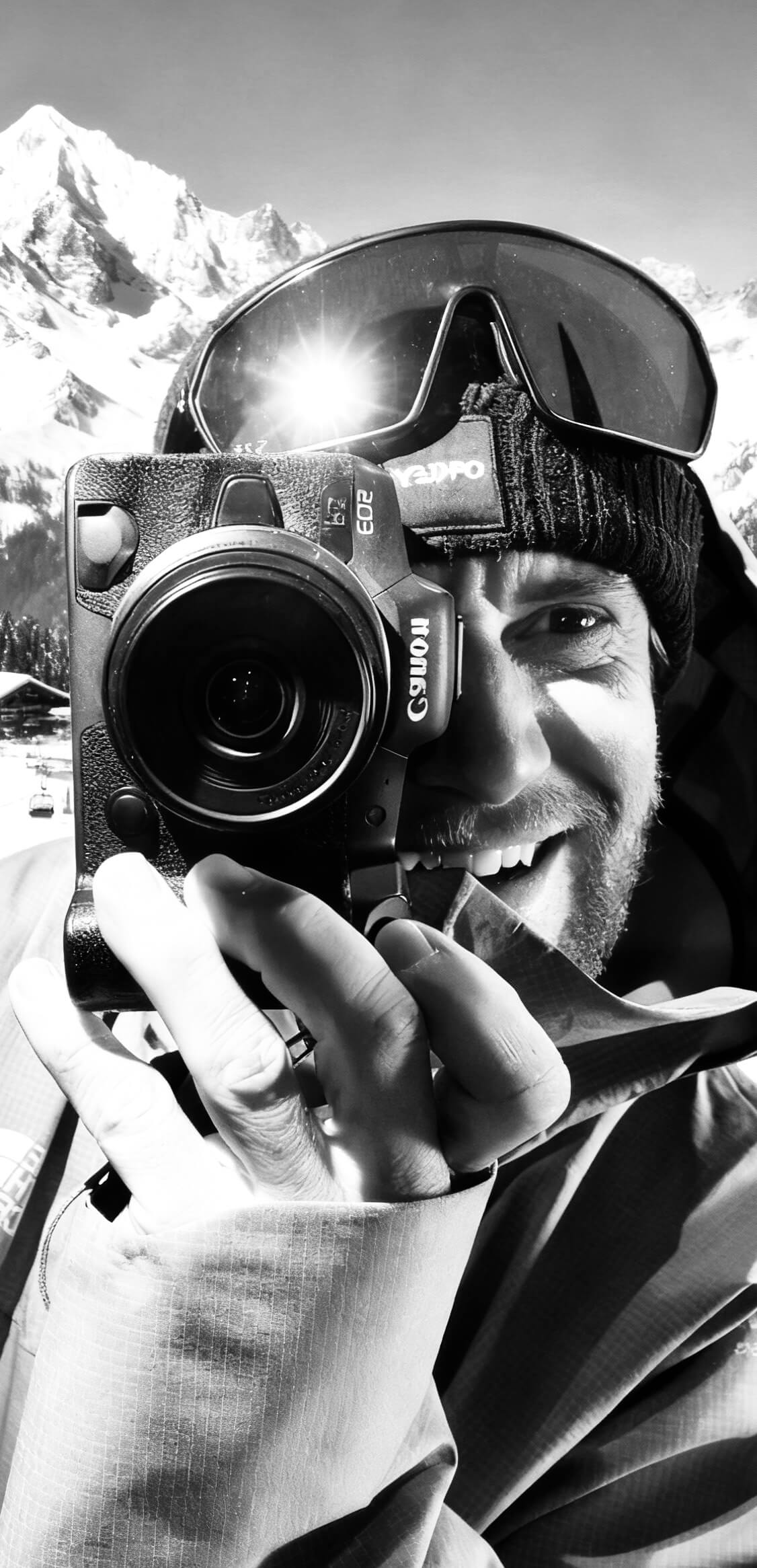 Pascal - Photographe professionnel ski et snowboard