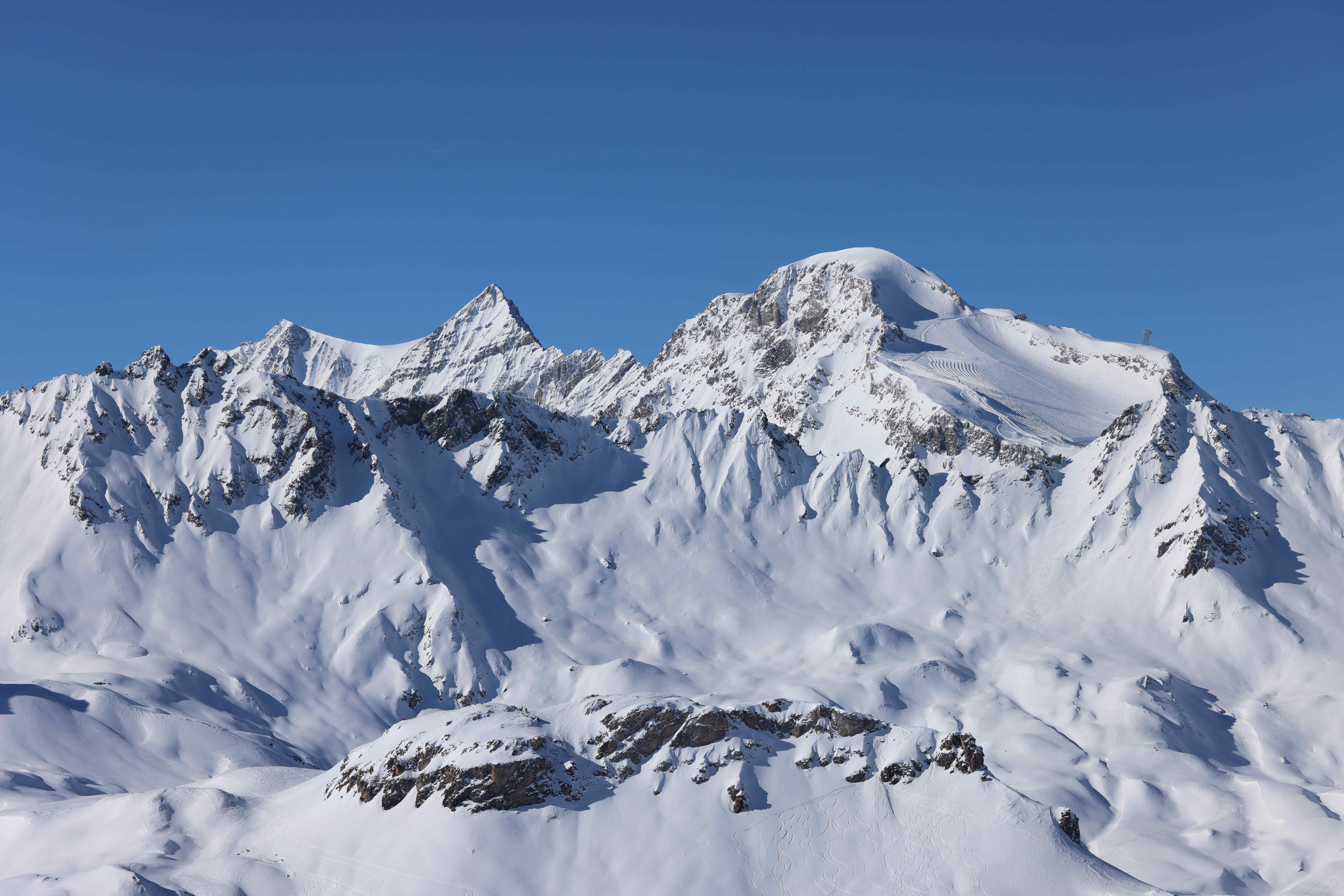 Mountain Peaks in Tignes